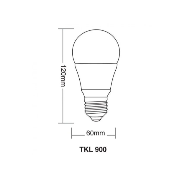 Lâmpada LED 9W Taschibra